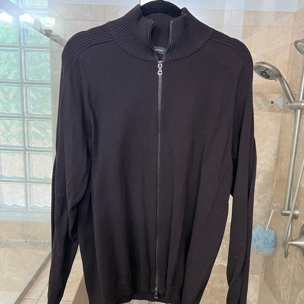 INC Concepts Full Zip Sweater